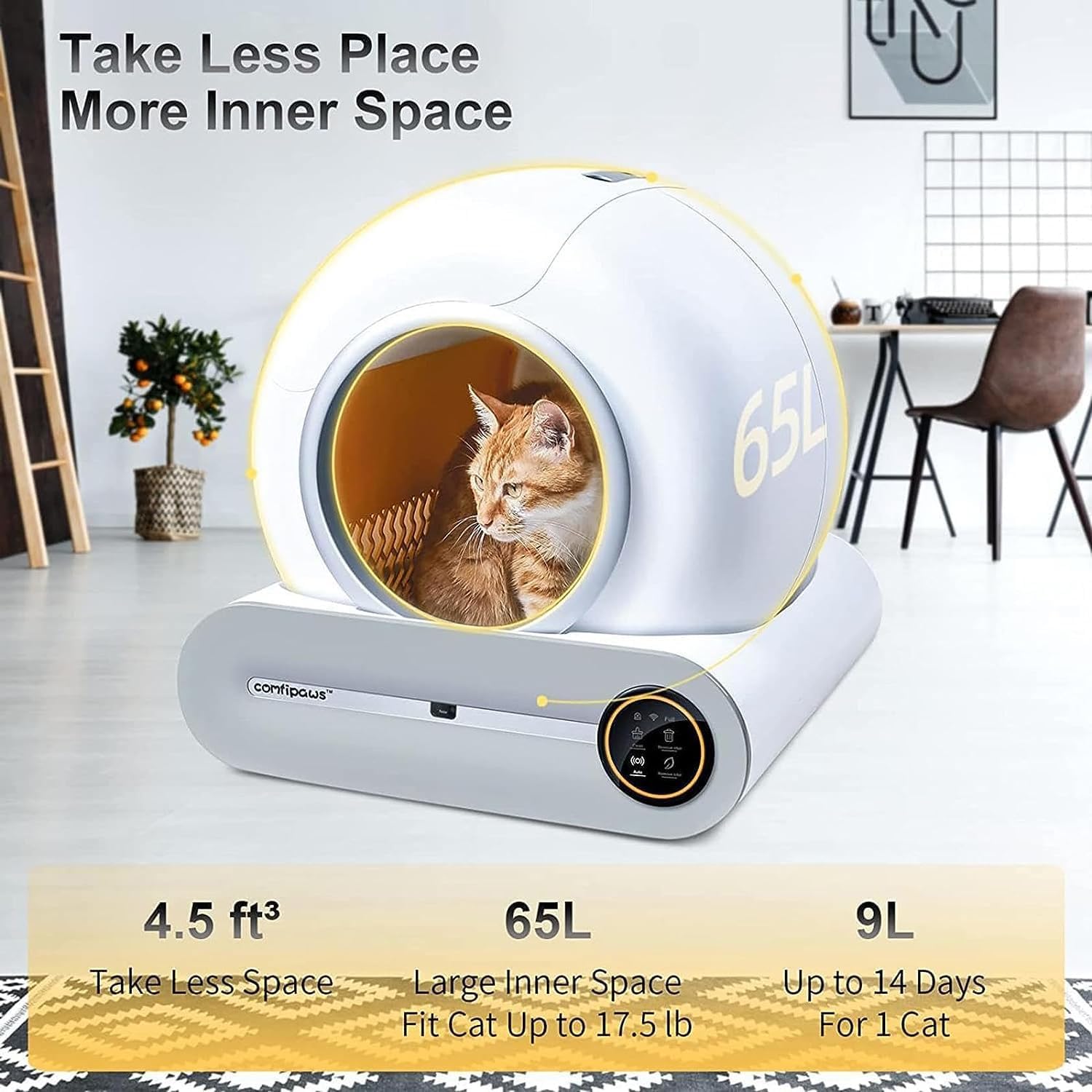 Automatic Litter Box Cat Toilet Smart