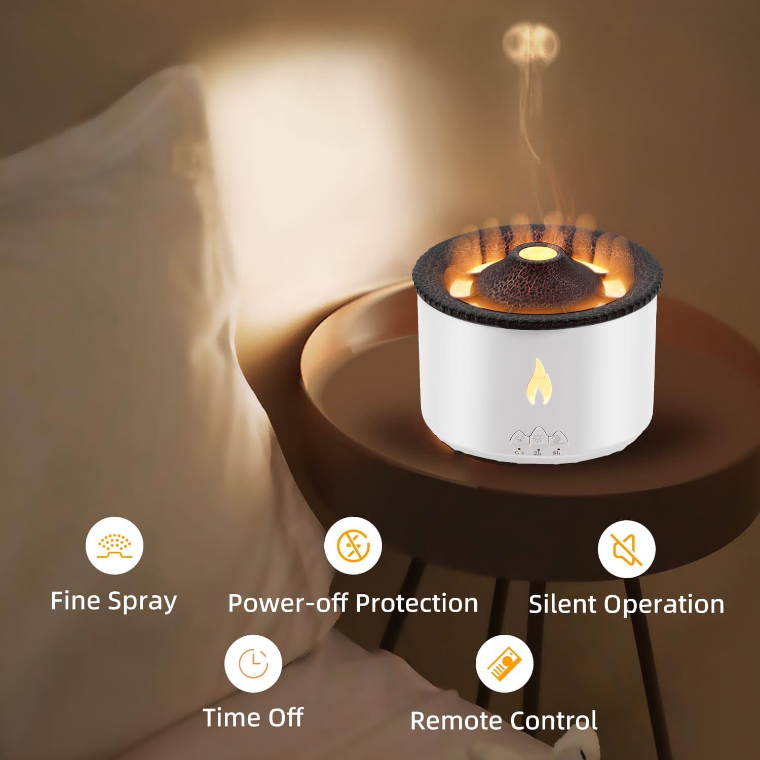 Portable Flame Air Humidifier